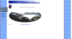 Desktop Screenshot of buehlertal-online.de